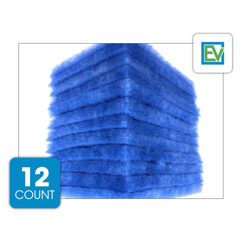 Essential Values 12 Pack Dryer Filter Replacement - Compatible with Better Vent Indoor Dryer Vent (60 Dryer Loads Total) - Image 2